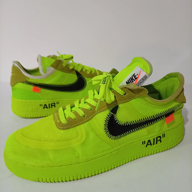 Nike Air Force 1 Low x off-white volt . 26,5 cm 1