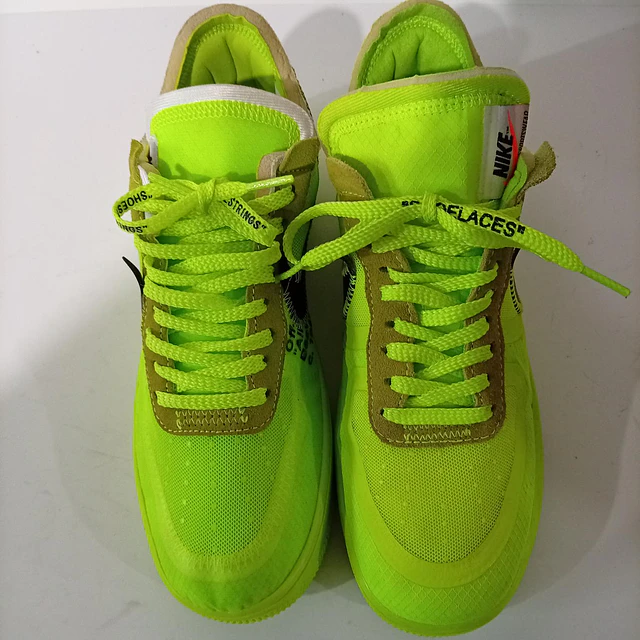 Nike Air Force 1 Low x off-white volt . 26,5 cm 2