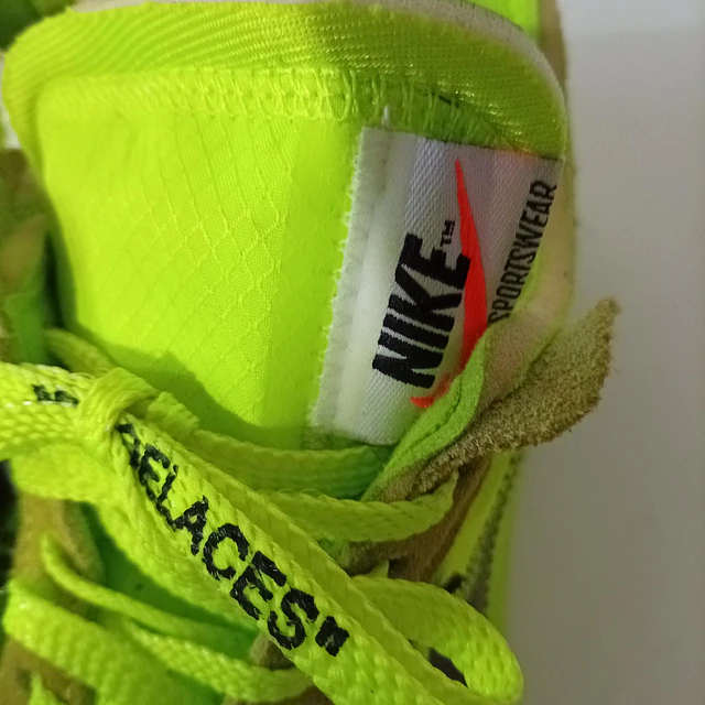 Nike Air Force 1 Low x off-white volt . 26,5 cm 4