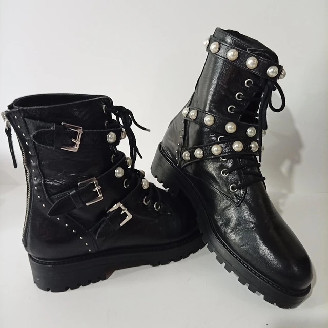 Zara , cuero , 35 2