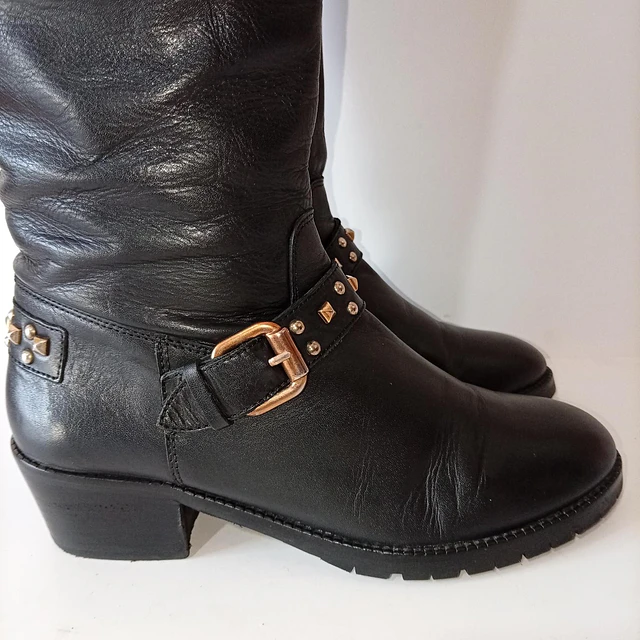 Botas de cuero , 38 6