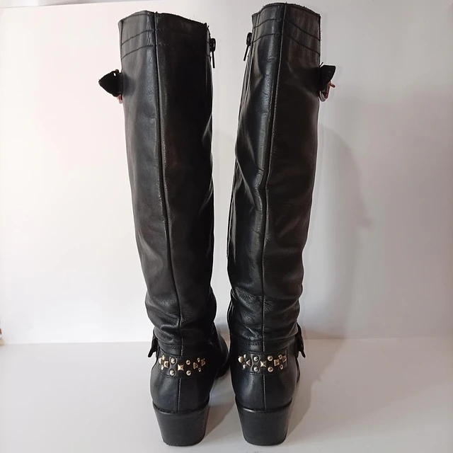 Botas de cuero , 38 7