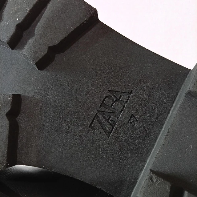Zara , cuero , 37 8