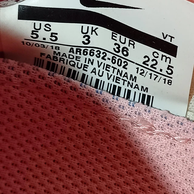 Nike Air Vapormax Pink Tint , 35,5 6
