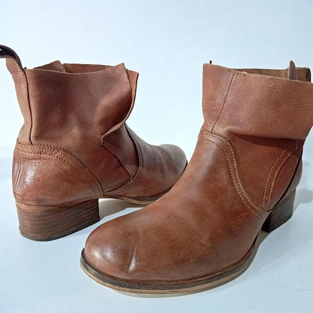 Botines de cuero , 37,5 1