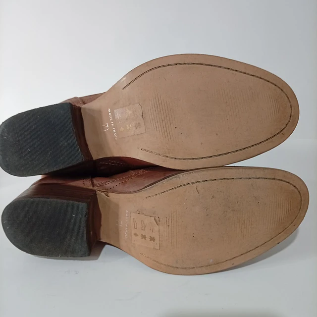 Botines de cuero , 37,5 7