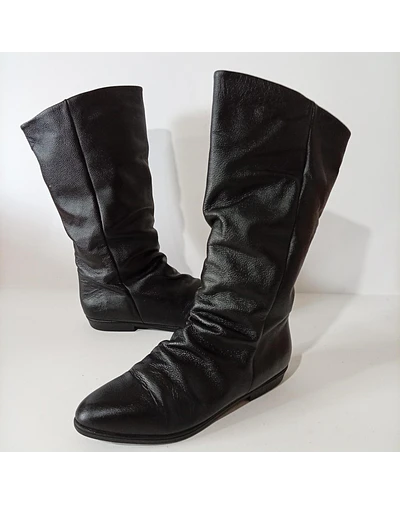 Botas de cuero , 37,5 