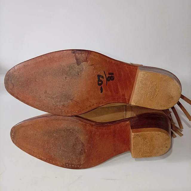 Vaqueras de cuero 39,5 9