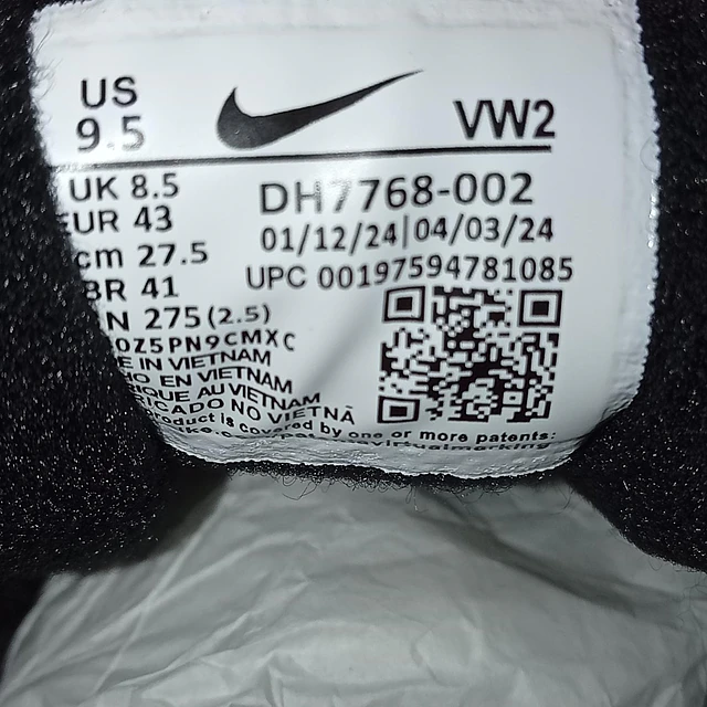 Nike Air Max Triple Black , 27,5 cm 6