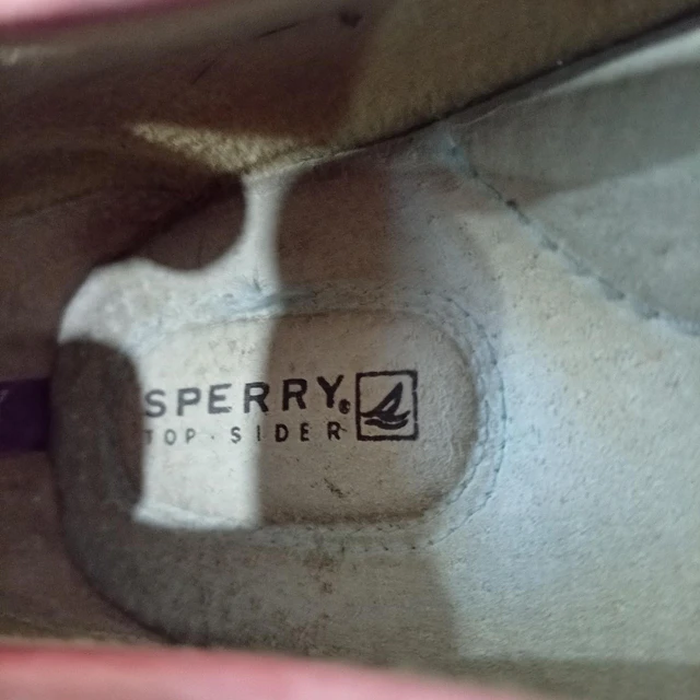 Sperry , cuero , 36,5 5