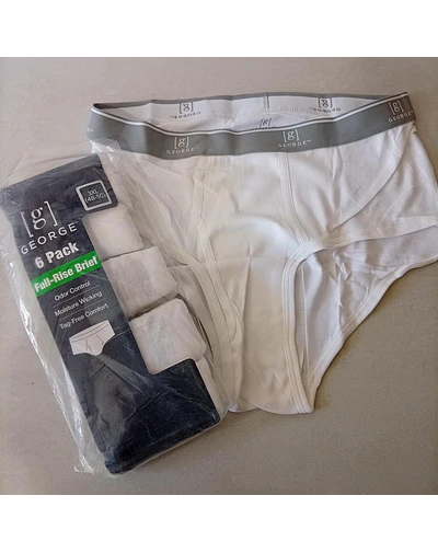 Pack de 6 , George , talla 3XL