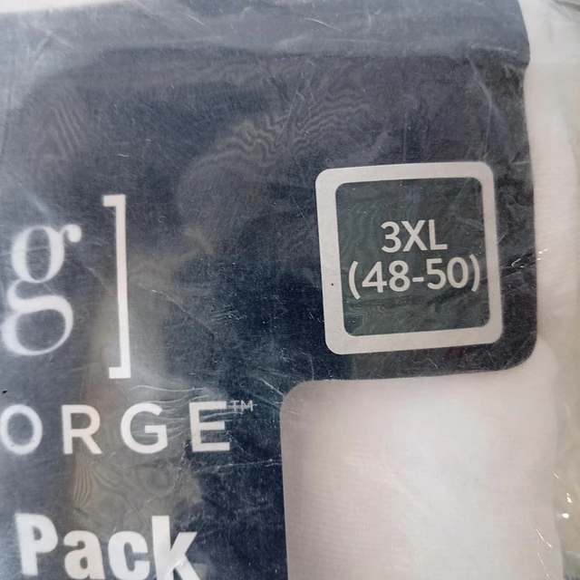 Pack de 6 , George , talla 3XL 4