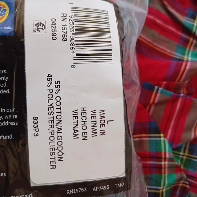 Pack de 3 , Hanes , talla L 3