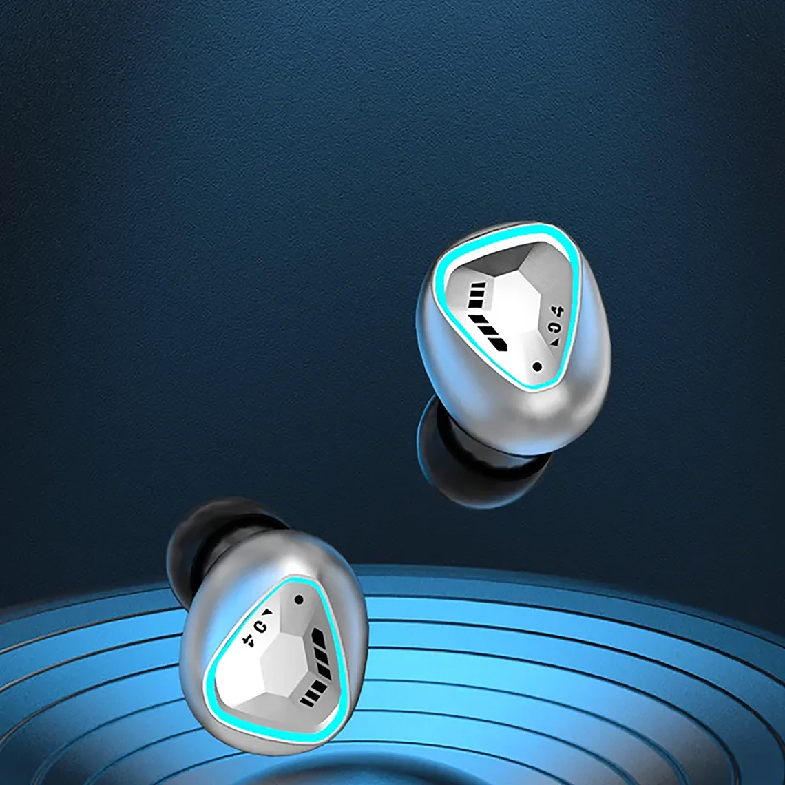 Audifonos Damix Gamer Noise Cancel Earbud M45 Tws Btv5.3 5