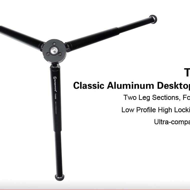 Sunwayfoto T1a20d-t Mini Tripode Aluminio De Mesa Ballhead 4