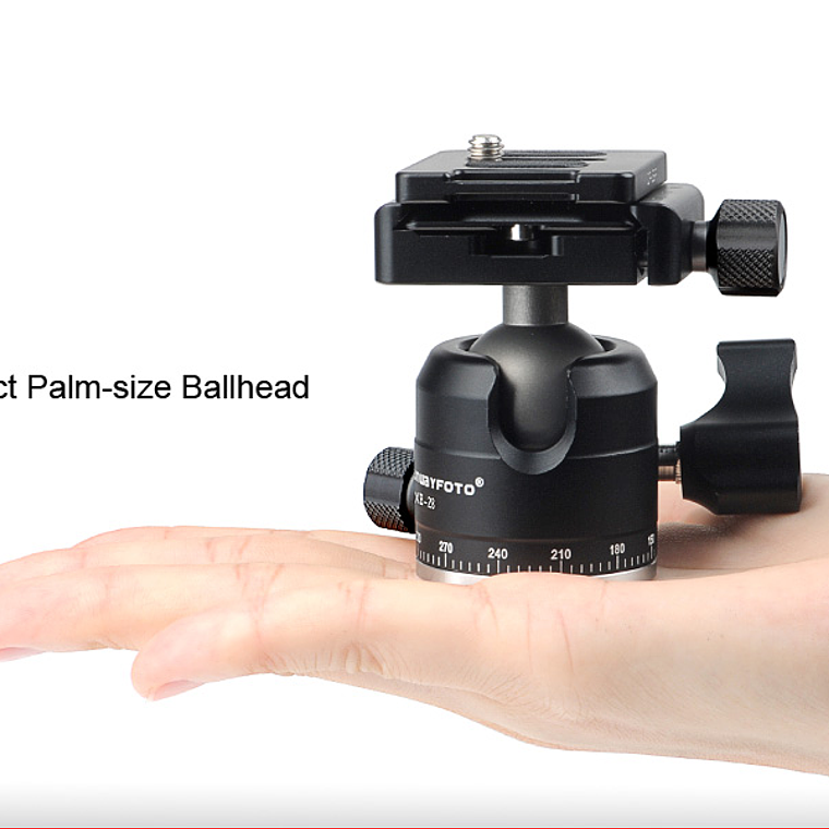 Sunwayfoto T1a20d-t Mini Tripode Aluminio De Mesa Ballhead 9