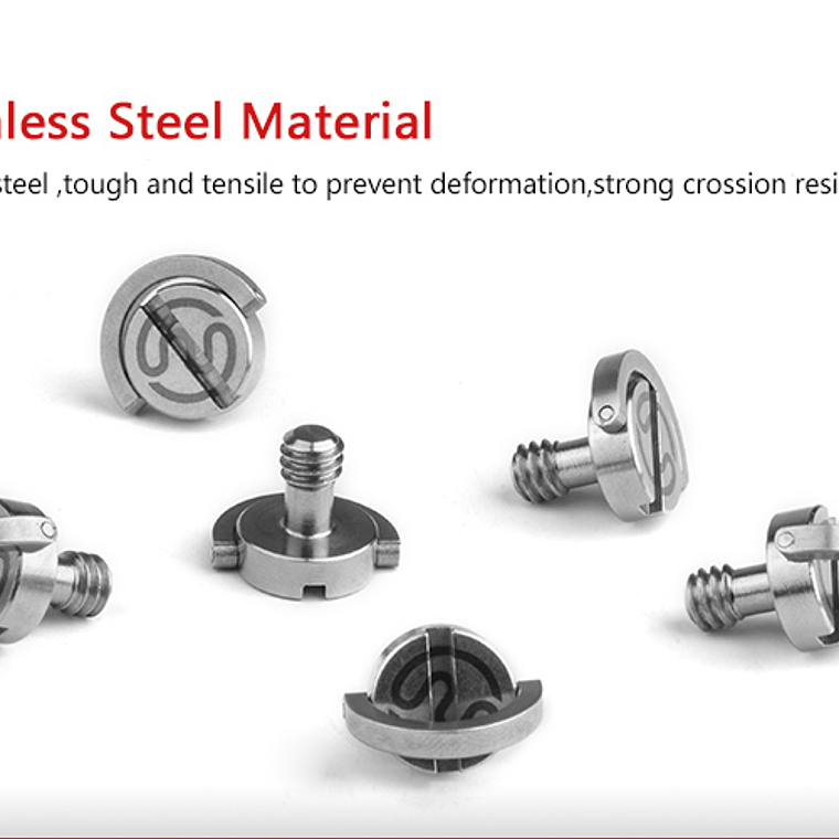 Sunwayfoto Qrs-01 Tornillo Placa De Liberacion Rapida 5