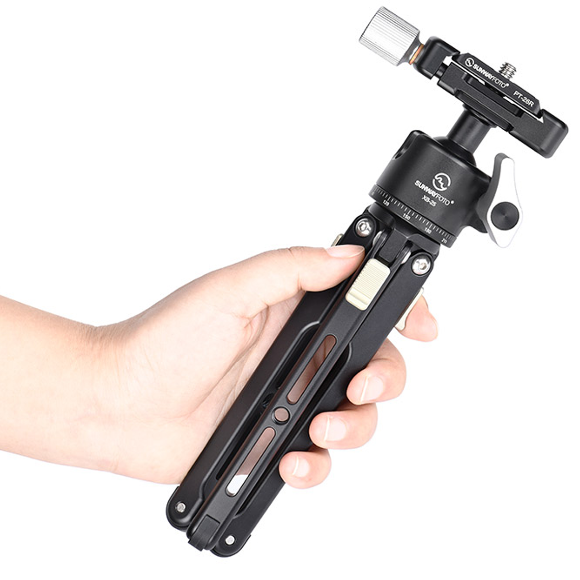 Sunwayfoto T1a12+xb-25 Mini Tripode De Mesa Con Cabezal 4