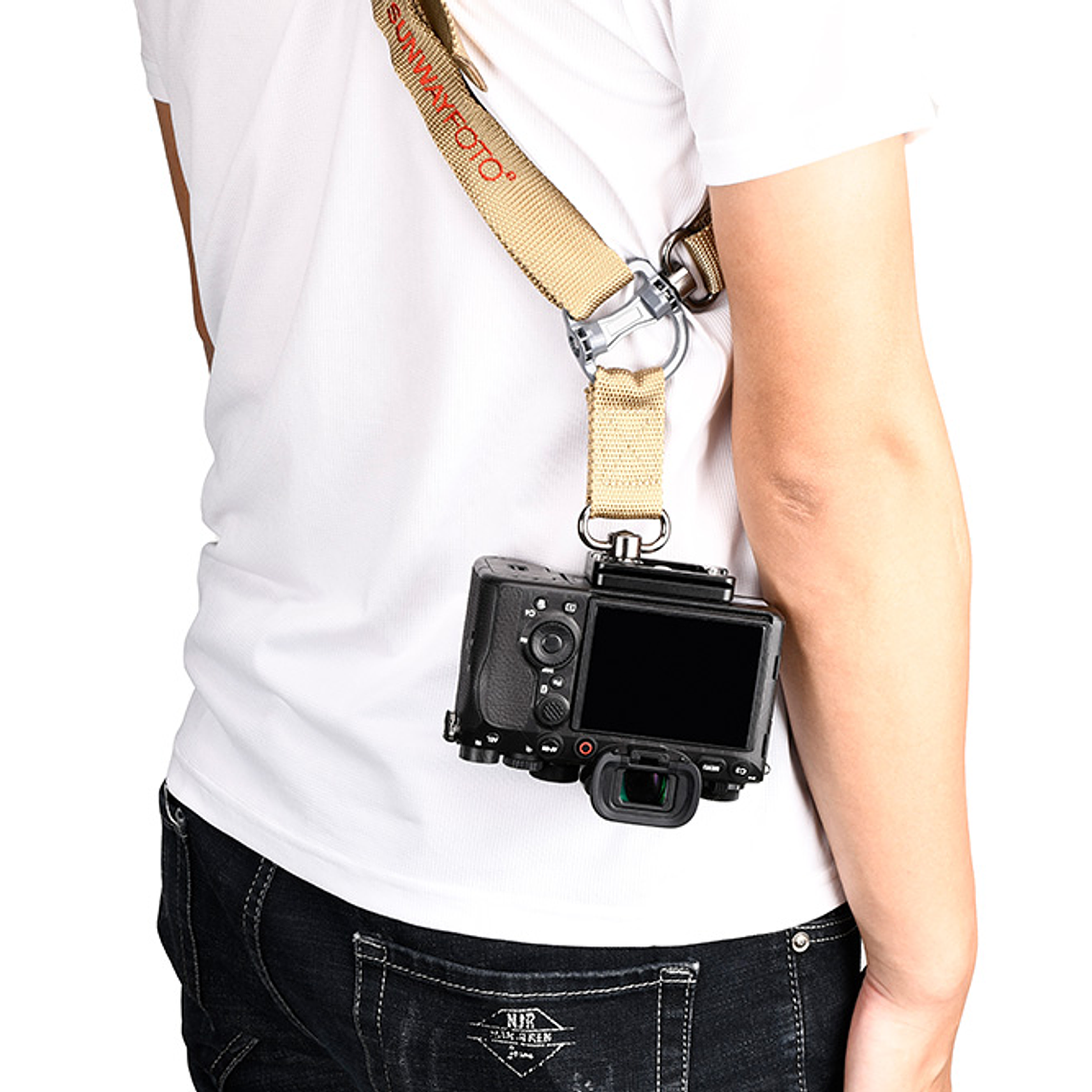 Sunwayfoto Str-01 + Sp-60qb Placa Qr Y Eslinga 1