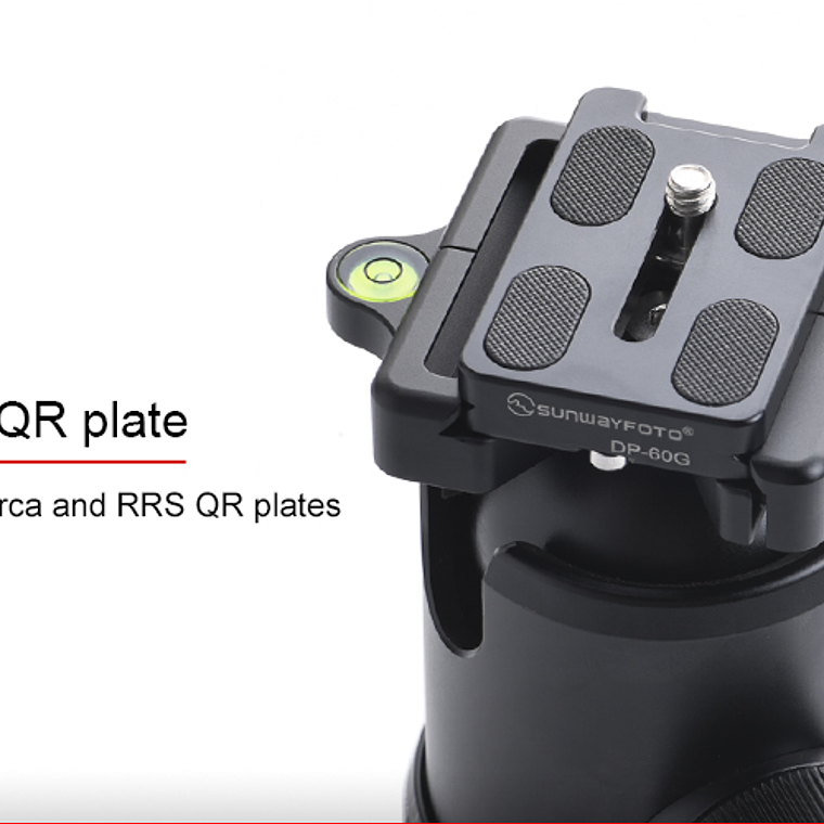 Sunwayfoto Mac-15 Abrazadera Liberacion Rapida Ballhead 7