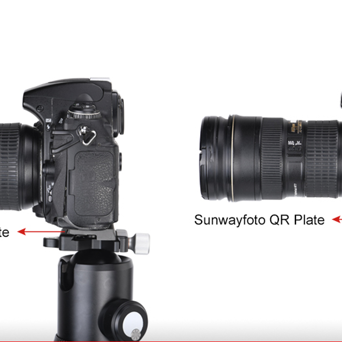 Sunwayfoto Mac-15 Abrazadera Liberacion Rapida Ballhead 10