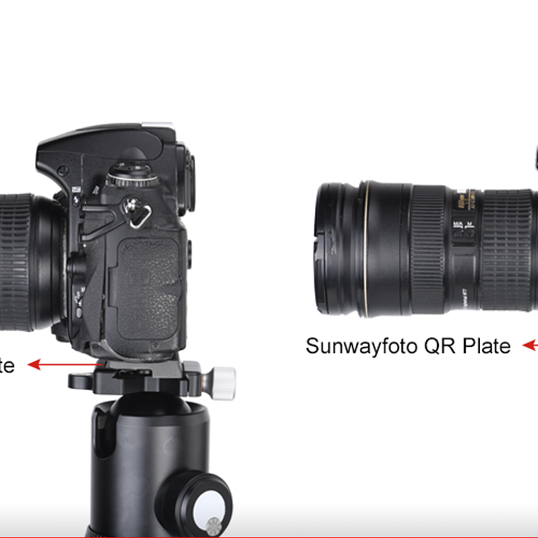 Sunwayfoto Mac-15 Abrazadera Liberacion Rapida Ballhead 10