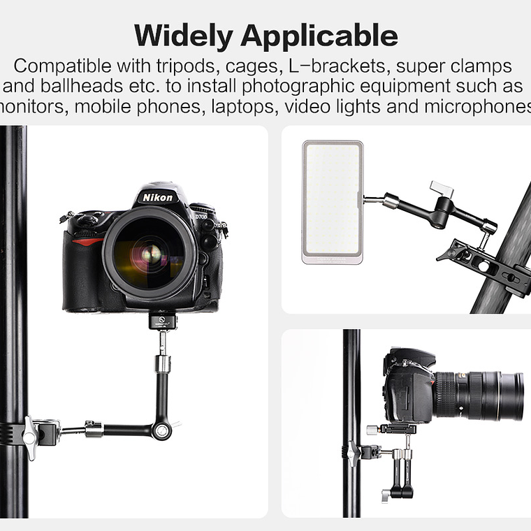 Sunwayfoto Ga-04 Brazo Magico De Alta Resistencia De Bloqueo 11