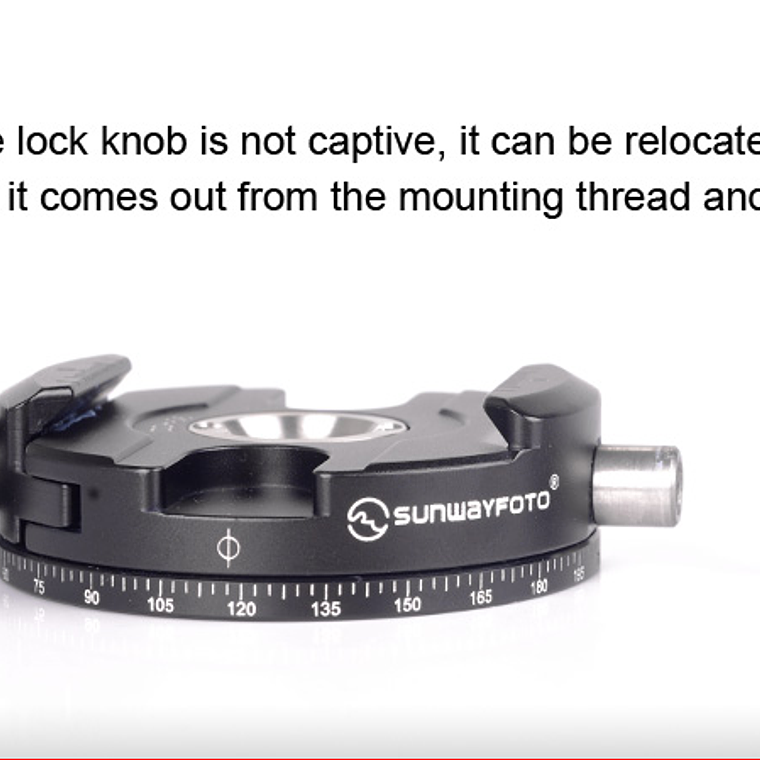 Sunwayfoto Ddh-05 Abrazadera Panoramica 9