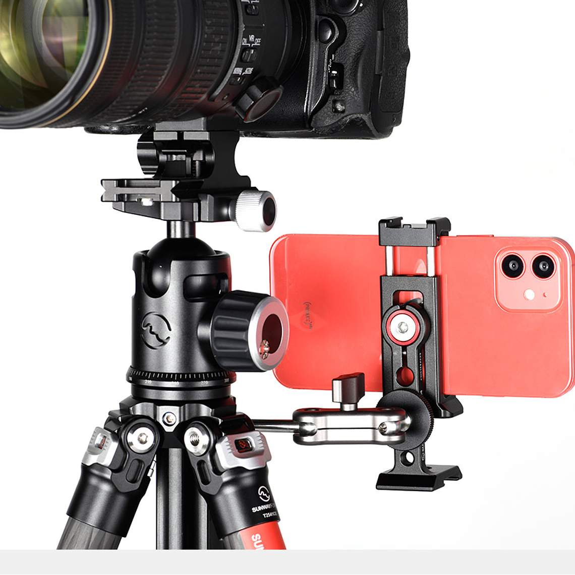 Sunwayfoto Cpc-05 Abrazadera Trípode De Telefono Soporte 3