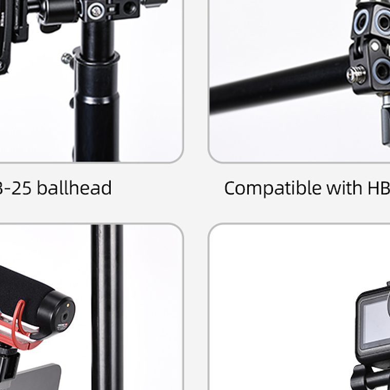 Sunwayfoto Cc-02 Super Clamp Para Accesorios Y Cámaras 10