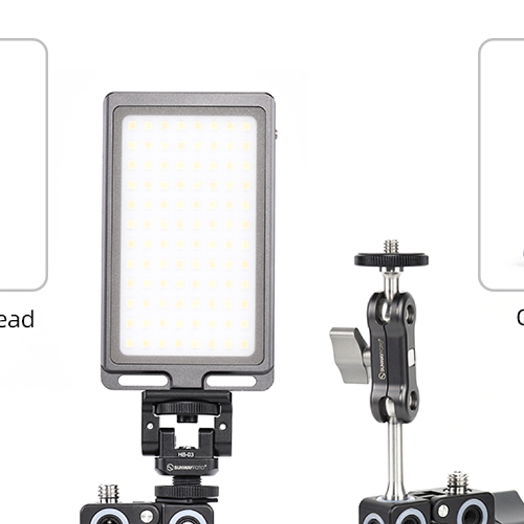 Sunwayfoto Cc-02 Super Clamp Para Accesorios Y Cámaras 11