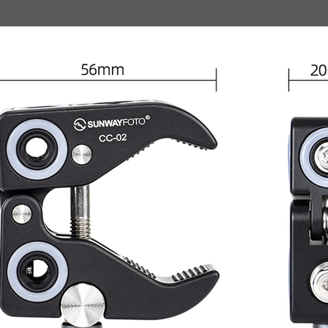 Sunwayfoto Cc-02 Super Clamp Para Accesorios Y Cámaras 14
