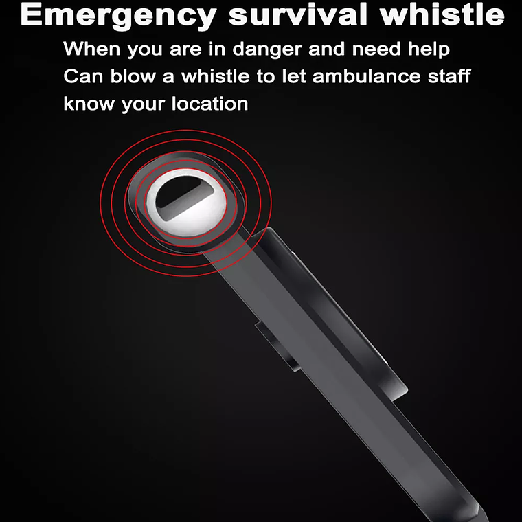 Linterna Led Tactica Camping + Encendedor Silbato 1600 Lumen 3