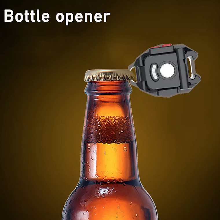 Linterna Led Tactica Camping + Encendedor Silbato 1600 Lumen 4