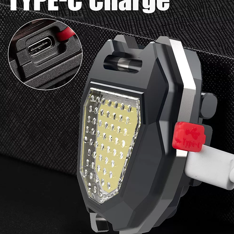 Linterna Led Tactica Camping + Encendedor Silbato 1600 Lumen 5