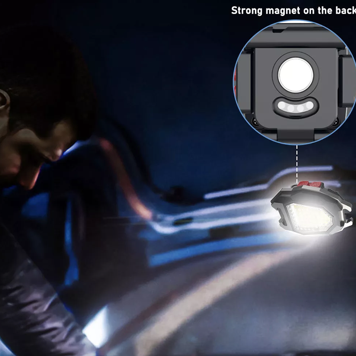 Linterna Led Tactica Camping + Encendedor Silbato 1600 Lumen 6