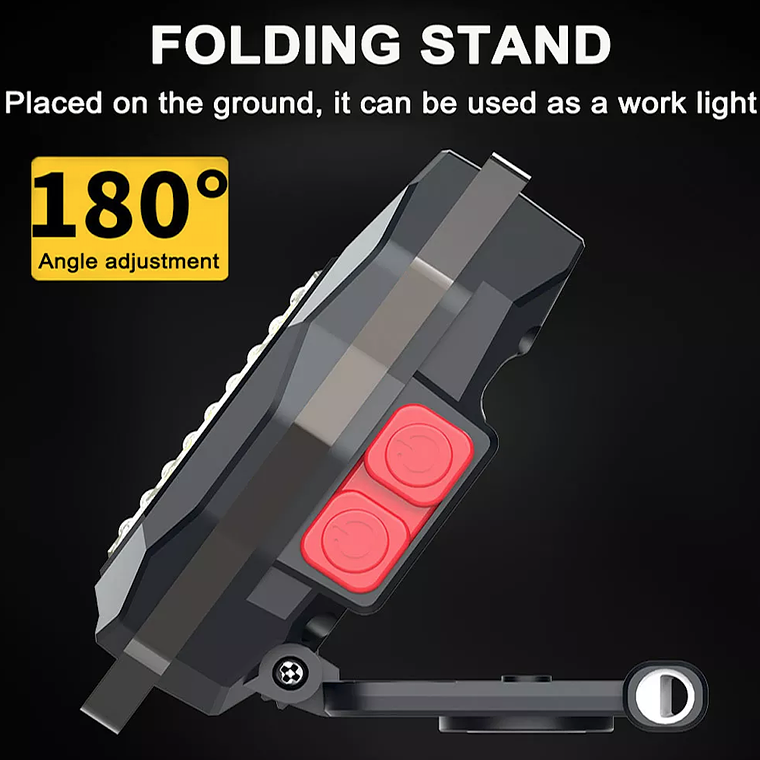 Linterna Led Tactica Camping + Encendedor Silbato 1600 Lumen 7