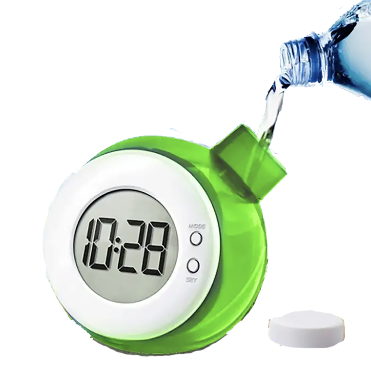 Reloj Digital Funciona Con Agua Y Sal Educativo Niños 1