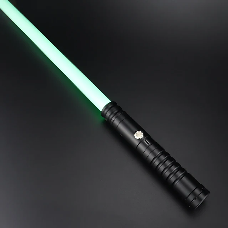 Espada Laser Rgb Starwars Sable Niños Color Y Sonido Metal 3