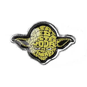 Pin Broche Prendedor Metalico Esmaltado Starwars Yoda