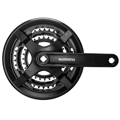 Volante Shimano Fc-Ty301 For Rear 6/7/8-Speed 170Mm 48X38X28T