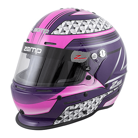 CASCO ZAMP PARA PILOTO JR/NIÑO 37 SNELL SA 2020 ( COLOR PARA NIÑO/A )