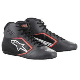 BOTAS KARTING ALPINESTARS TECH IK START V2 ASPHALT BLACK ORANGE FLUO - TALLAS - 2.5 y 3.5  ( NIÑO ) Y TALLAS 8.5 y 10 ADULTO