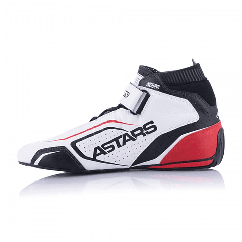 BOTAS TECH 1T / FIA WHITE BLACK RED TALLA 9.5  USA