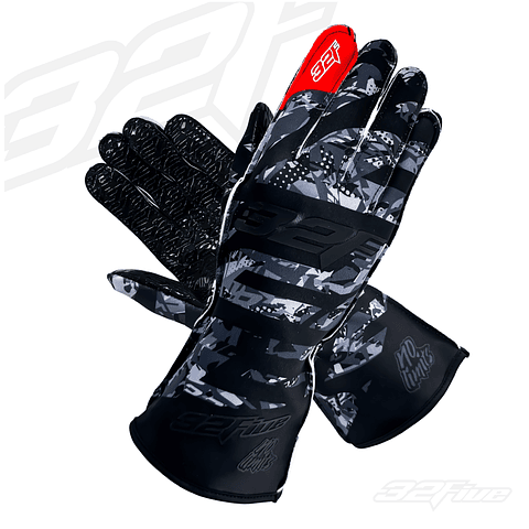 GUANTE 32FIVE PARA KARTING MODELO NO LIMITS BLACK TALLA S y XL