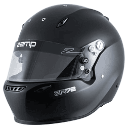 CASCO ZAMP PARA ADULTO HECHO EN ITALIA MODELO 72 SNELL SA 2020 TALLA M NEGRO MATE EN OFERTA