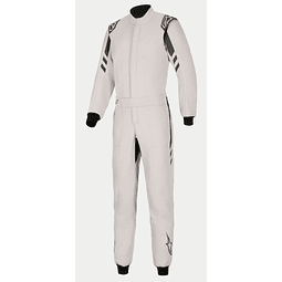 TRAJE ALPINESTARS FIA/AUTO RACING 2026 GP RACE V3 SILVER ANTHRACITE TALLA 56