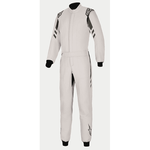 TRAJE ALPINESTARS FIA/AUTO RACING 2026 GP RACE V3 SILVER ANTHRACITE TALLA 56