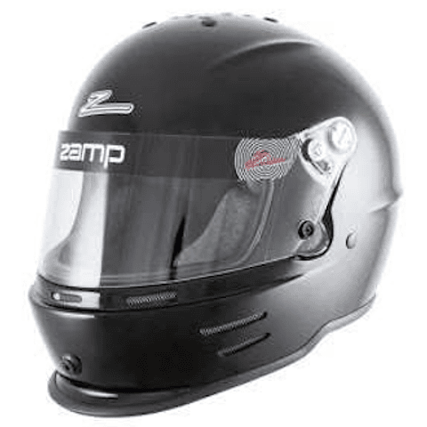 CASCO ZAMP RACING SA2025 MODELO 42Y ( PARA NIÑO ) TALLA 56 NEGRO