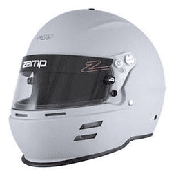 CASCO ZAMP PARA ADULTO MODELO 61S SNELL SA 2020 TALLA XL GRIS MATE